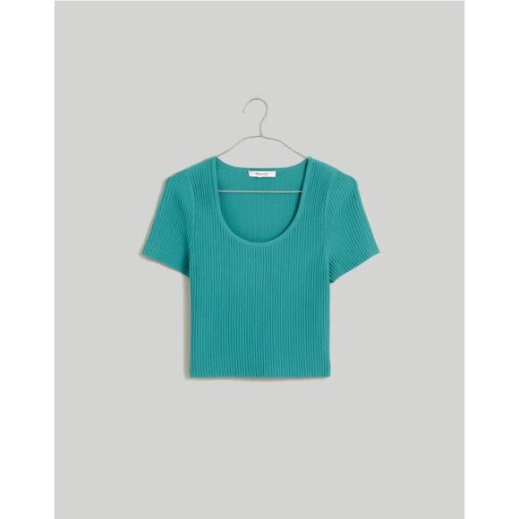 Ottoman Crop Sweater Tee - Picture 1 of 5
